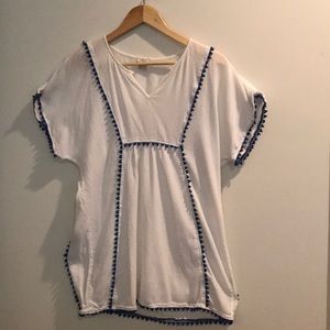 J CREW top or swimsuit cover up size xs